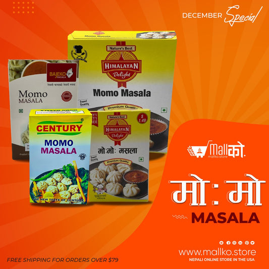 December Spacial MOMO Masala : No Limit on Purchase