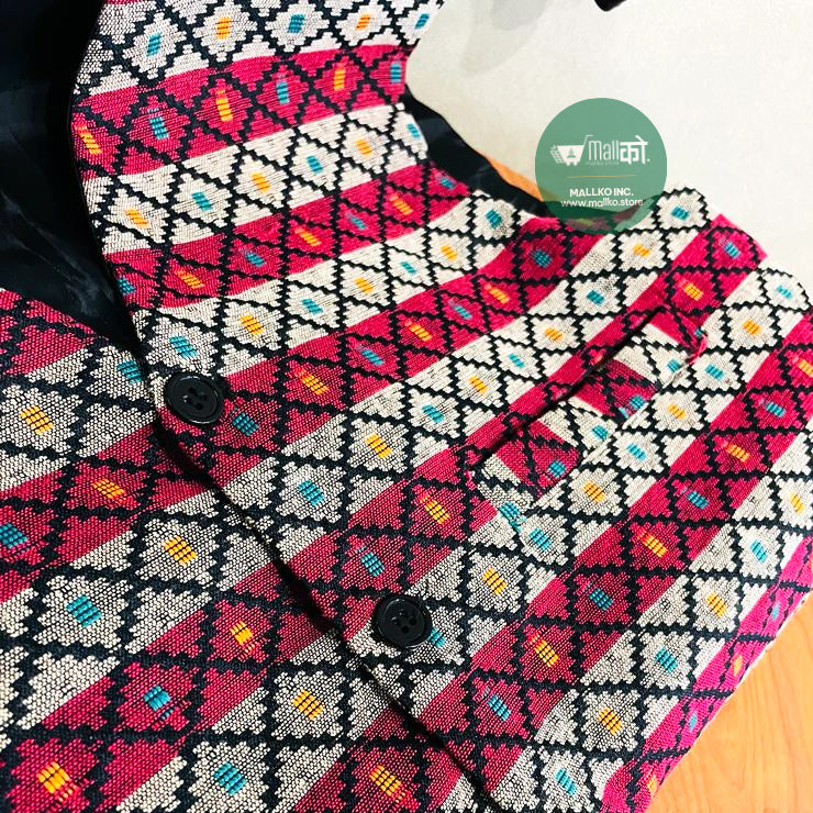 Nepali Dhaka Vest