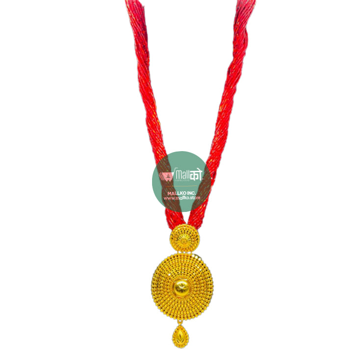 Gold Plated Locket wtih Shining Potey