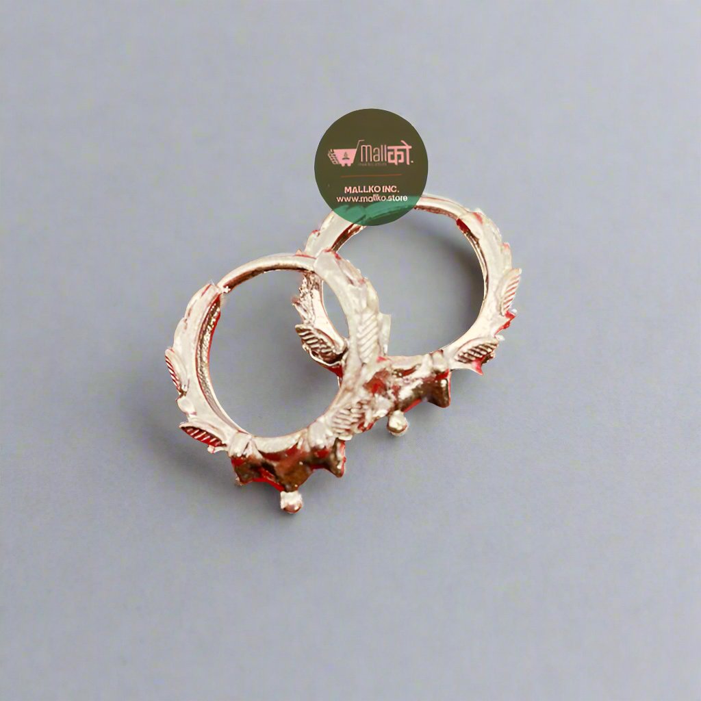 Marwari Earrings -Silver Coated