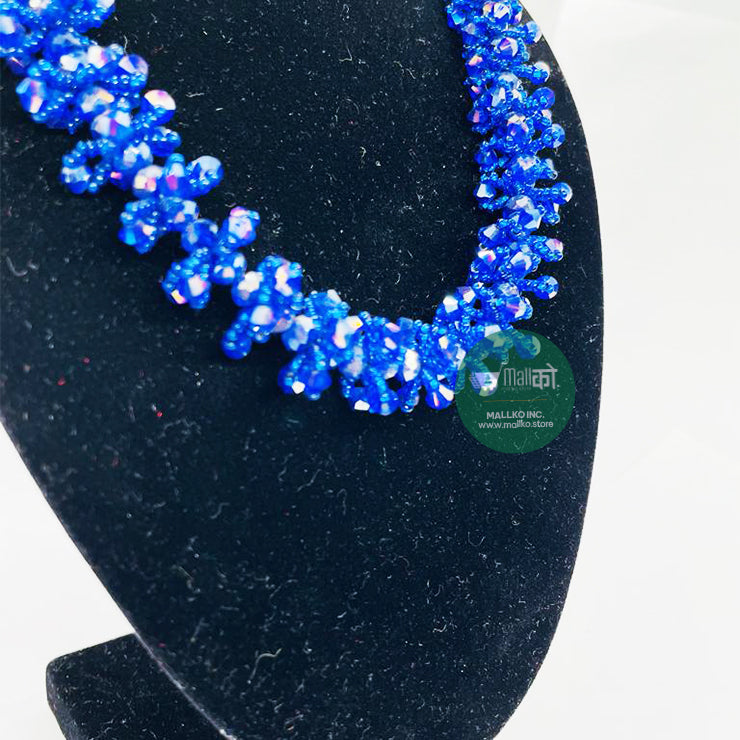 Blue Short Necklace