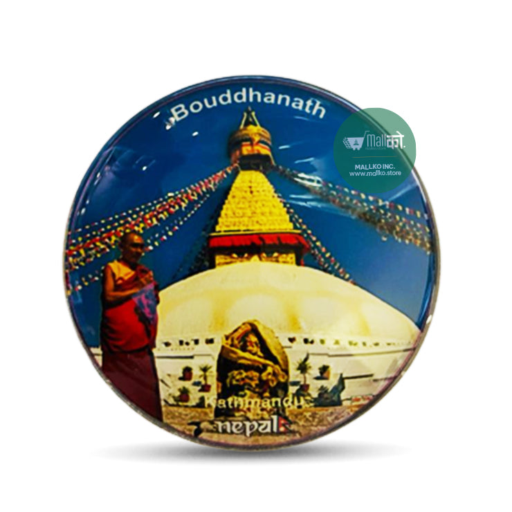 Fridge Magnet Crystal - Bouddhanath