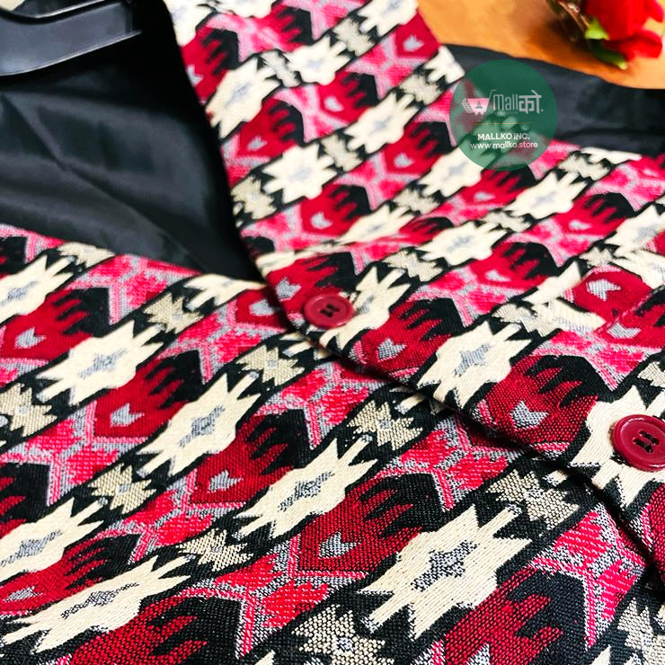 Nepali Dhaka Vest