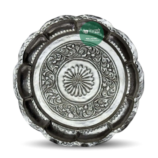 Silver Plated Puja Thali