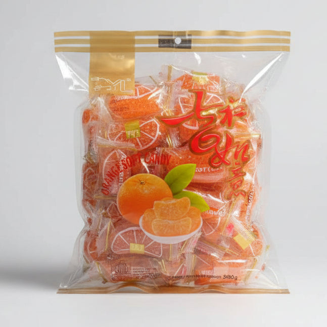 TYL Orange Soft Candy (500g) - Halal Gummy Citrus Segments – Mall ko