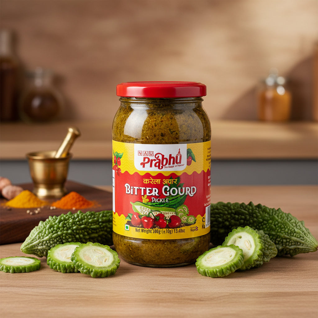Prabhu bitter gourd pickle