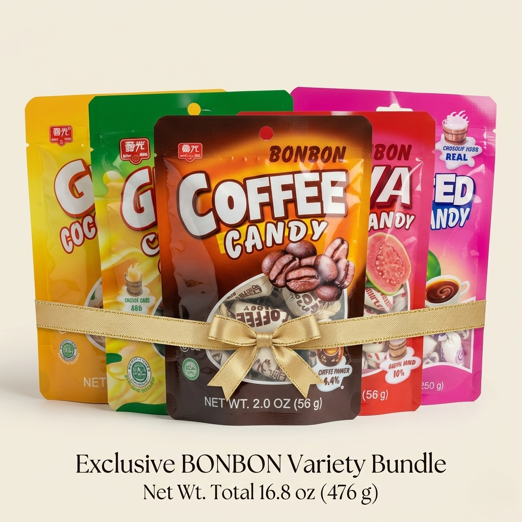 BonBon Candy Mix Pack (5 x 100 Gram Packs)