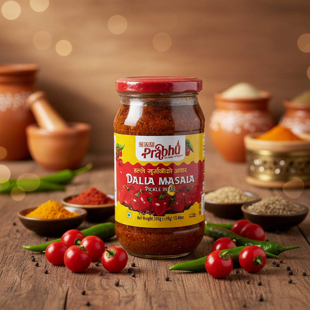 Dalla masala Pickle in Oil