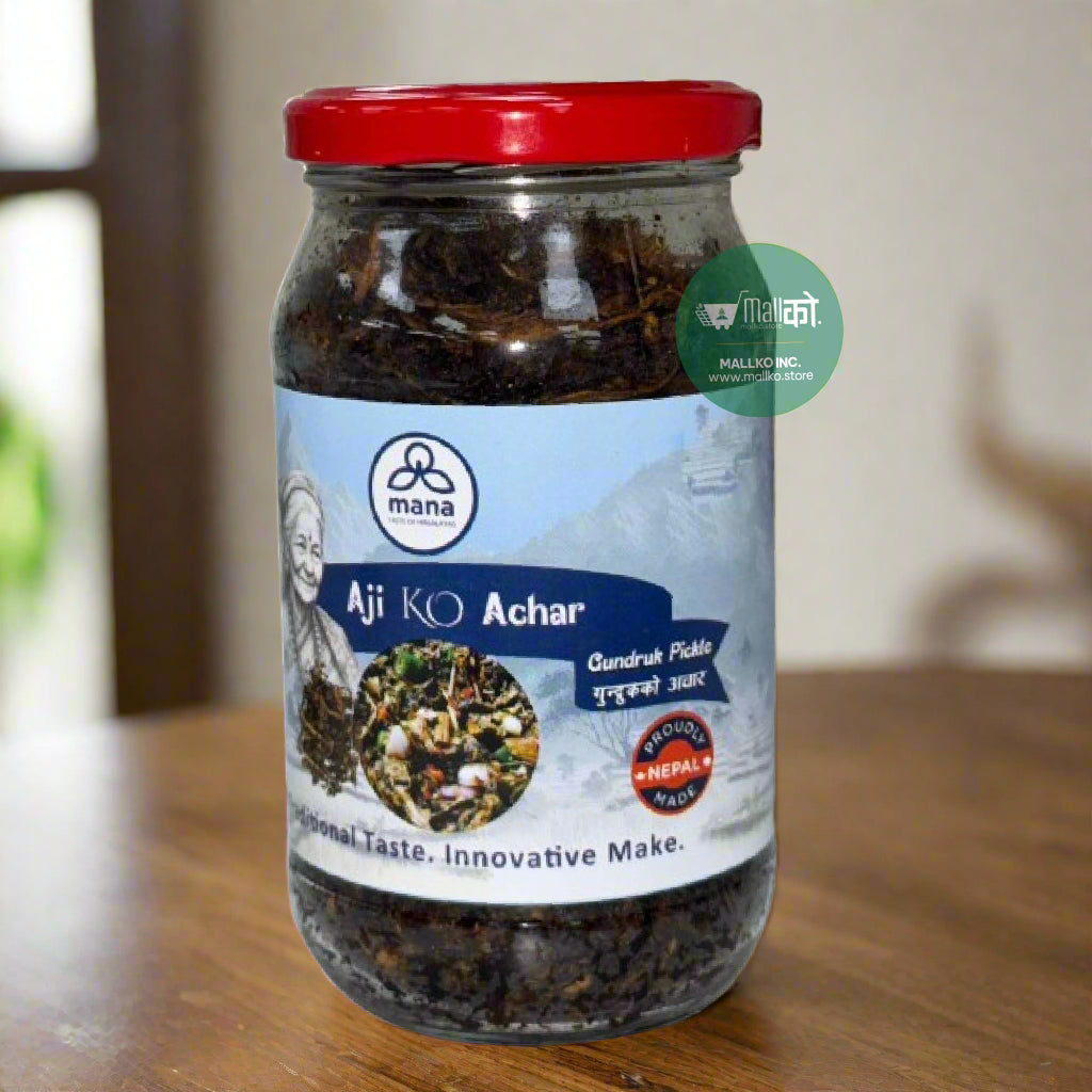 Gundruk pickle-Aji ko Achar