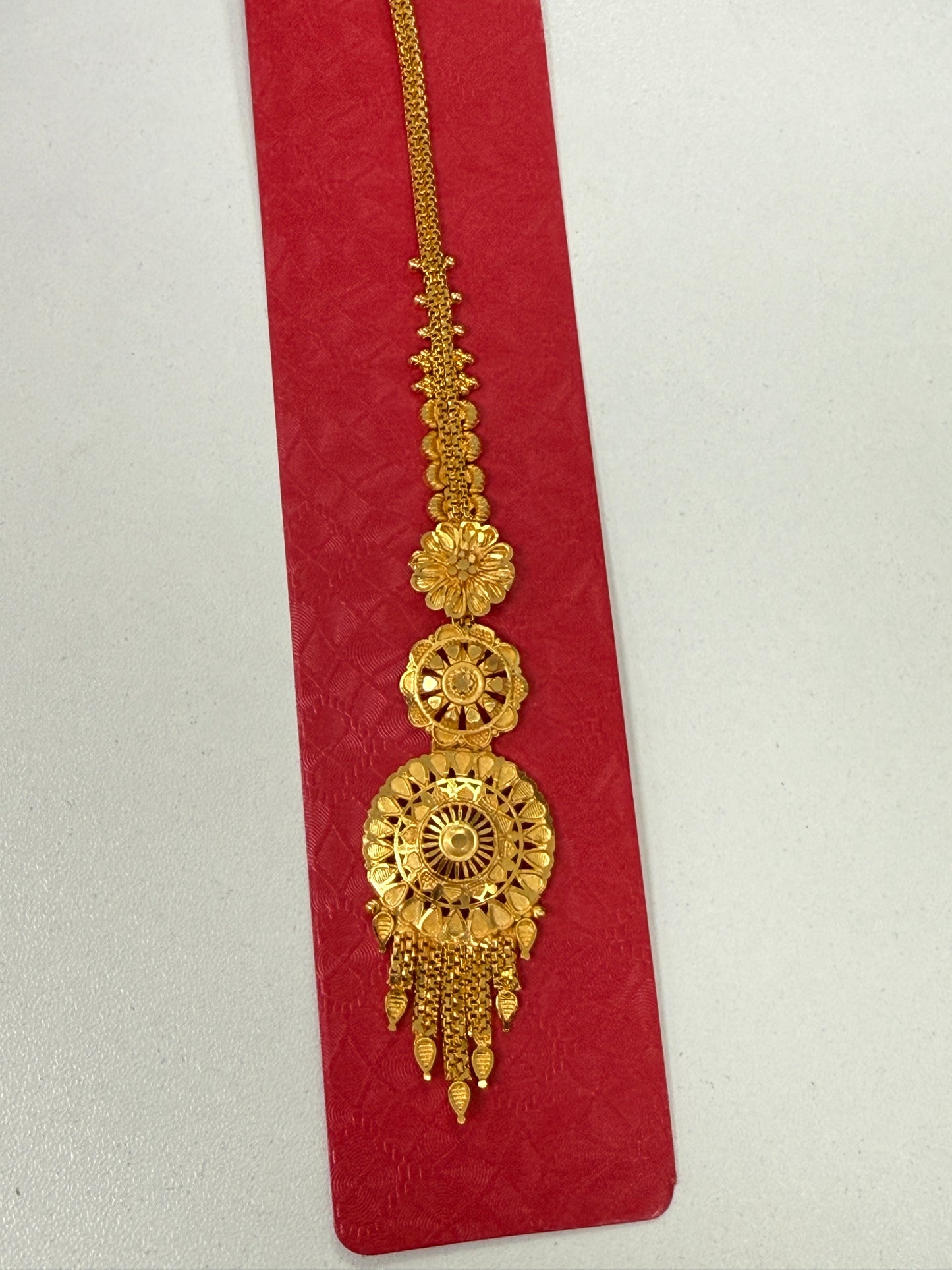 Goldplated Maang Tika / Sribandi