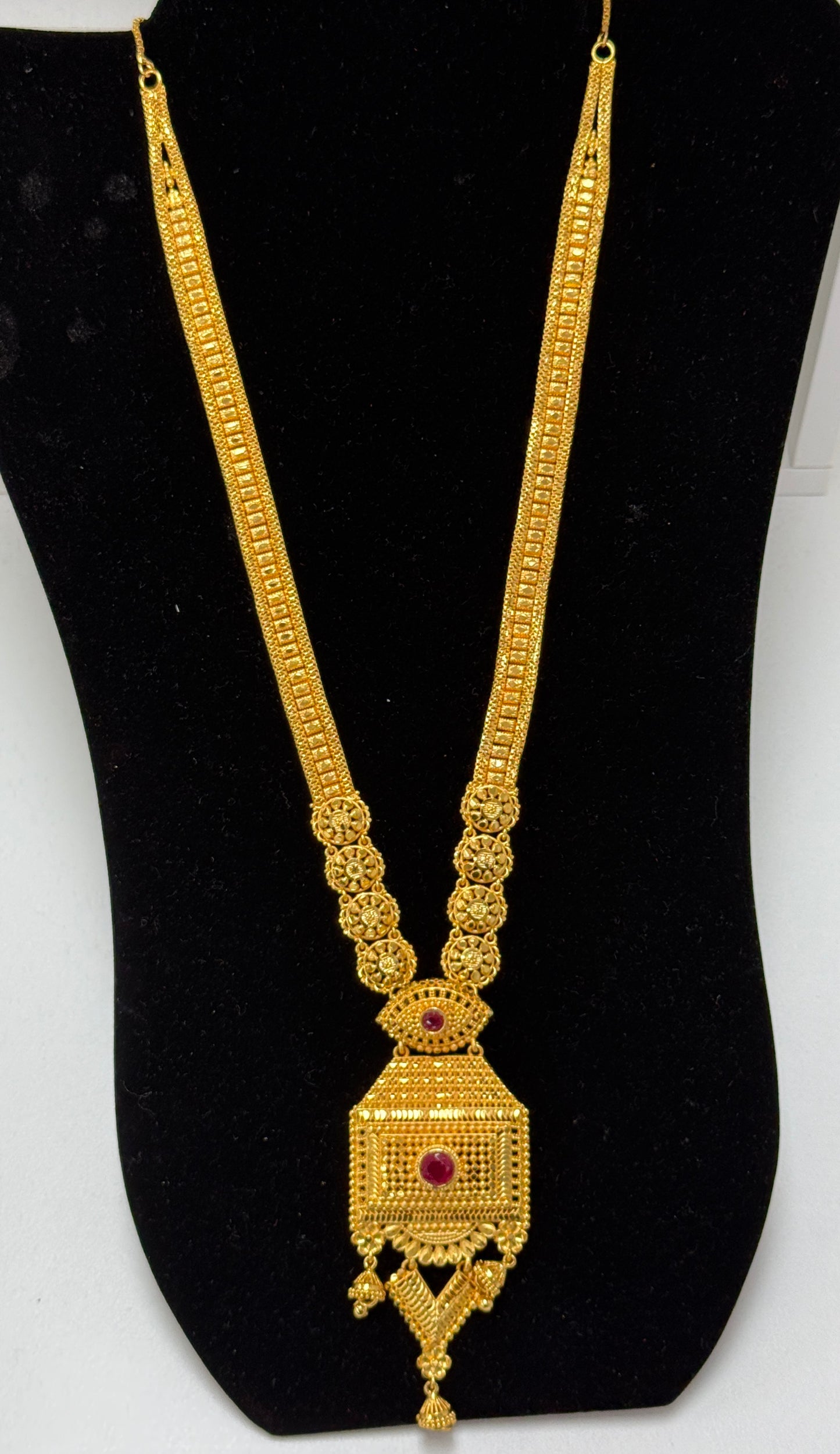 Gold Plated Rani Haar Necklace