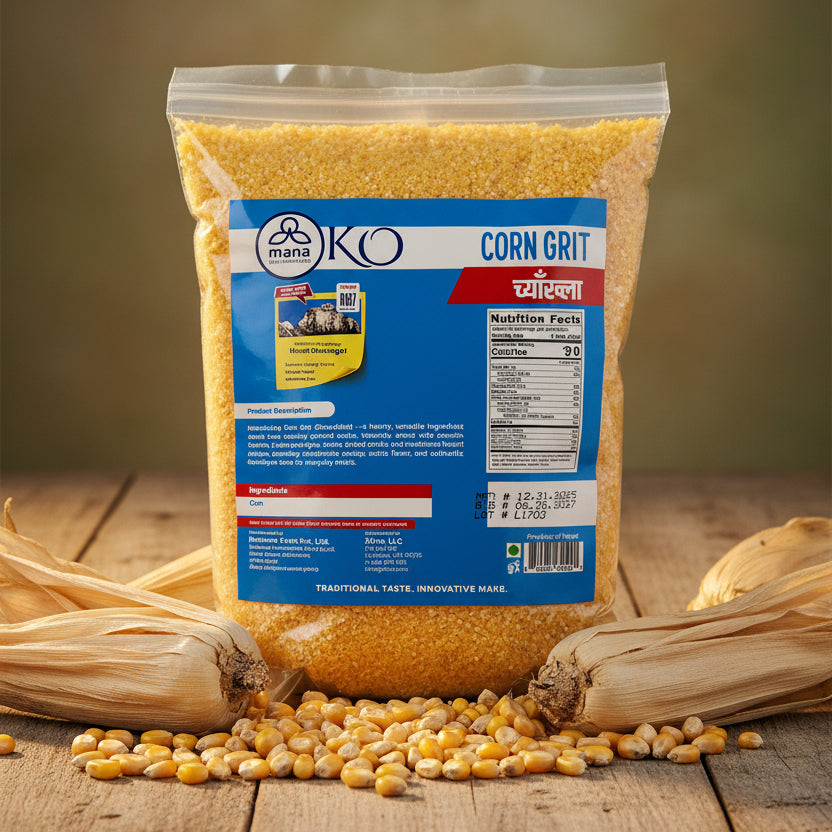 Himalayan Cornmeal Grit | Traditional Nepali Makai Product