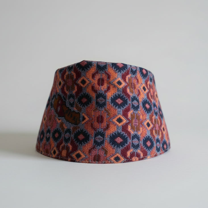 Nepali Dhaka Topi with Nepal Map