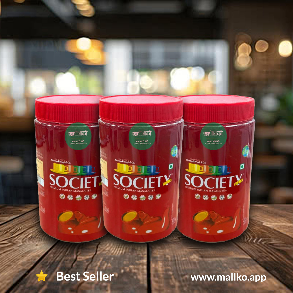 Society Masala Tea - 3 Jars Special