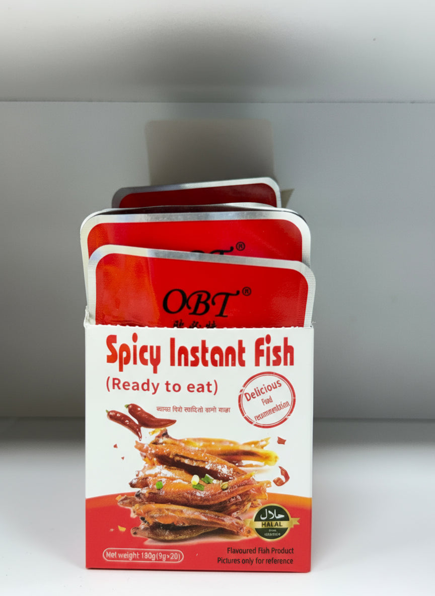 Ready to eat spicy instant fish