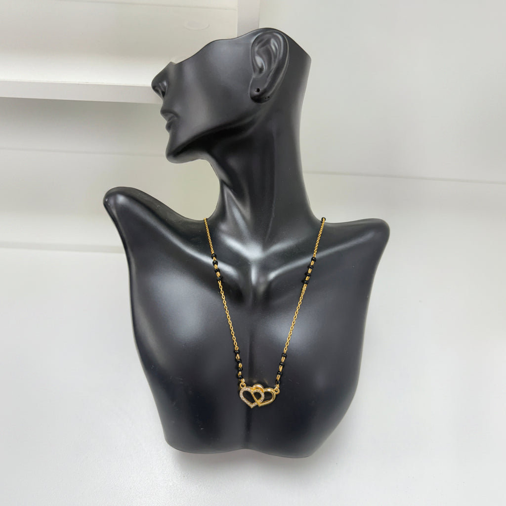 Modern designer mangalsutra fashion necklace