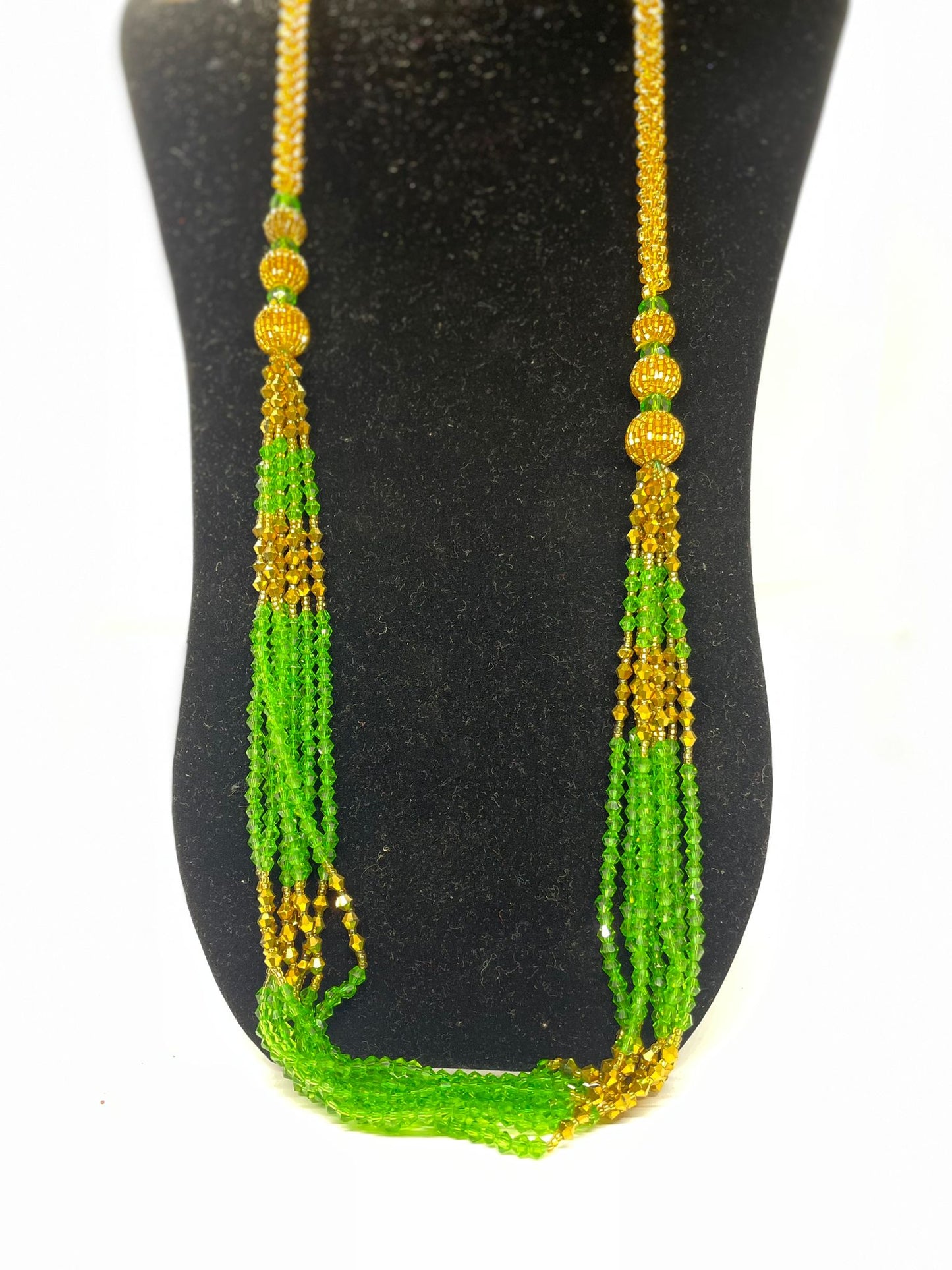 Crystal Necklace - Green