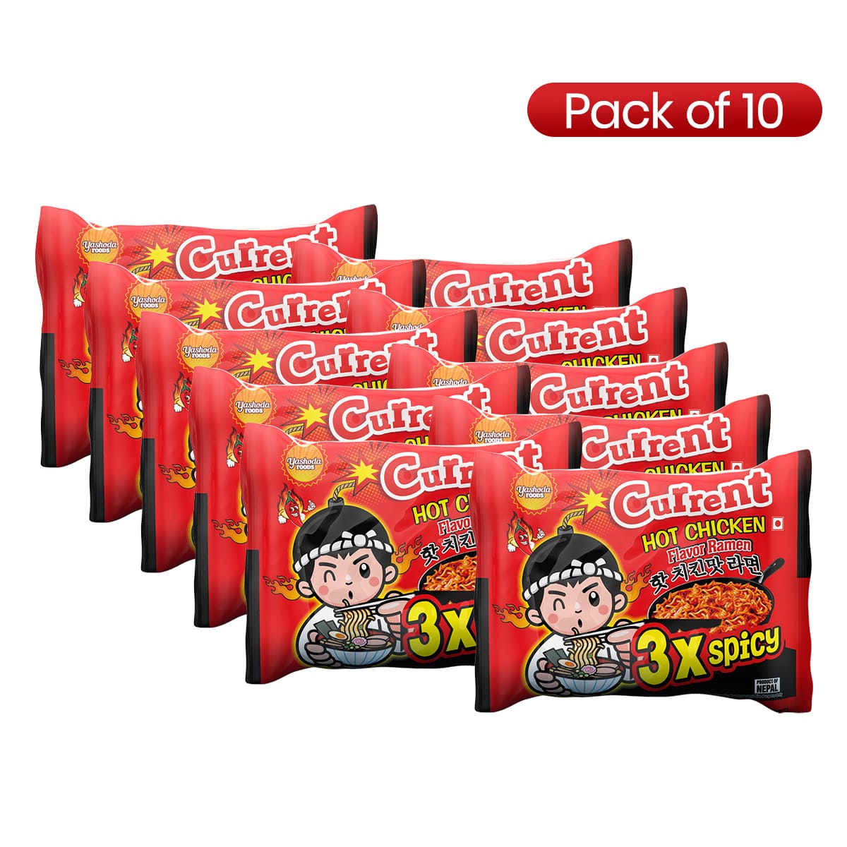 Current Noodles - 3X Spicy- NEW Arrival