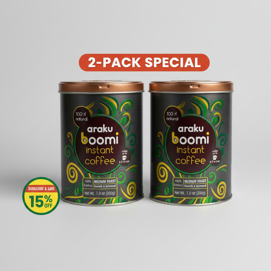araku boomi instant coffee subscription