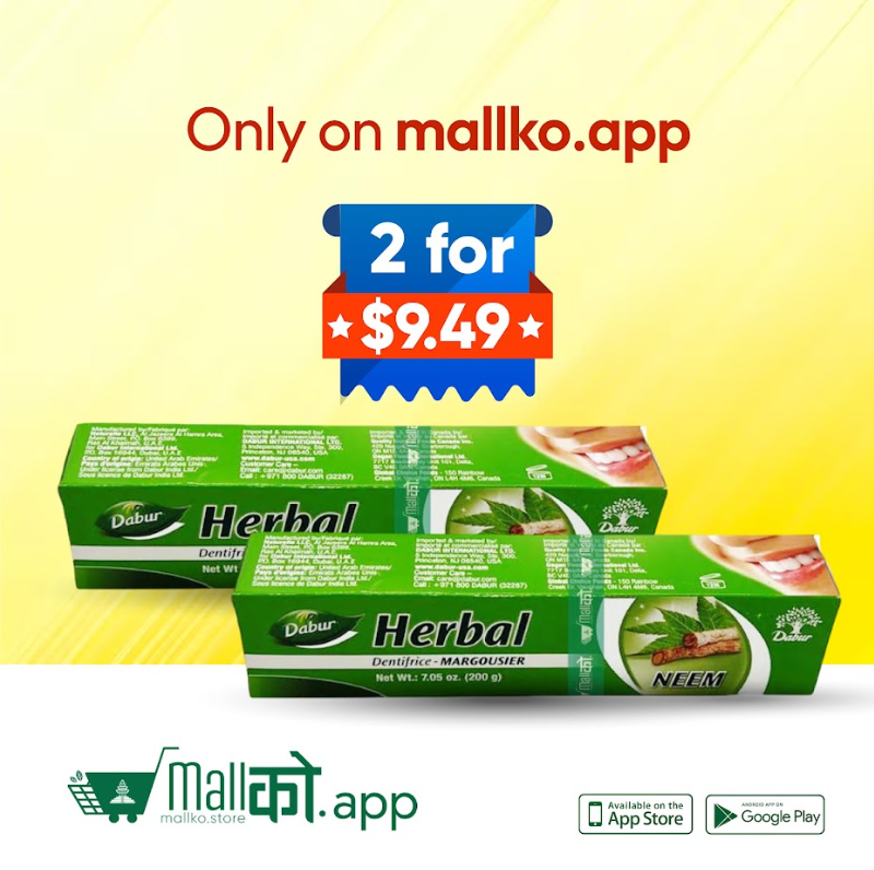 Dabur Herbal Toothpaste-Neem