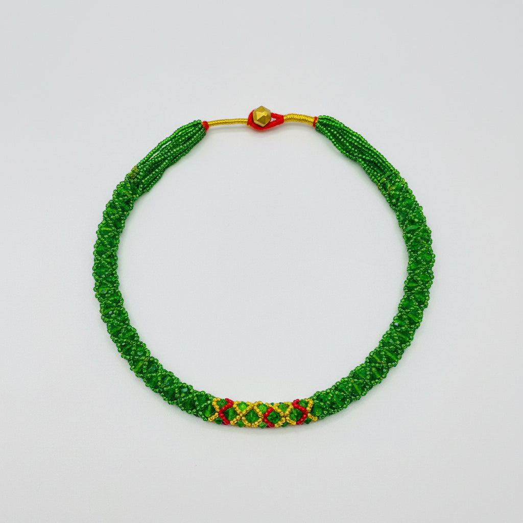Luxury Green Necklace for Special Occasions