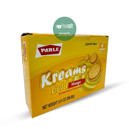 Parle Kreams Gold Mango Cookies - 266.88g