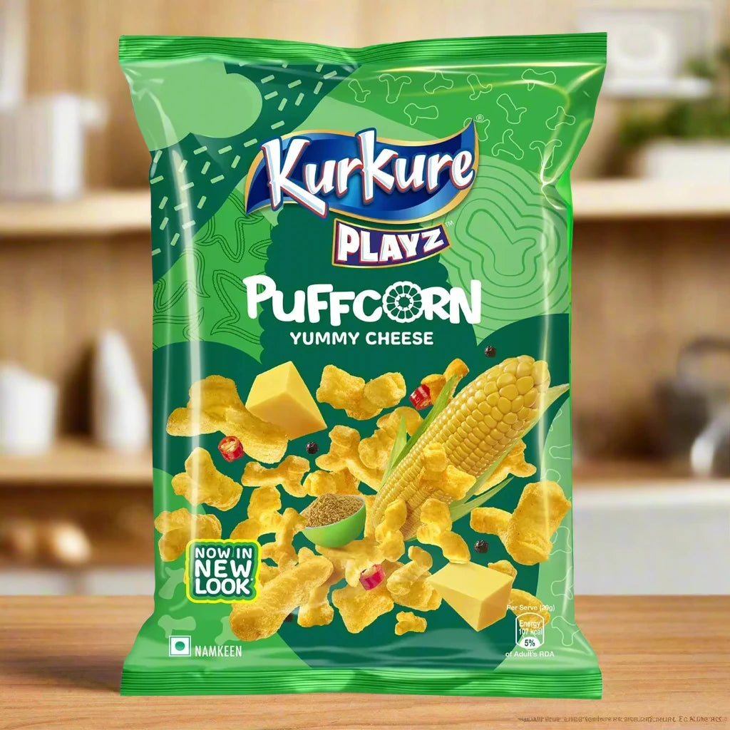 Kurkure puffcorn yummy cheez