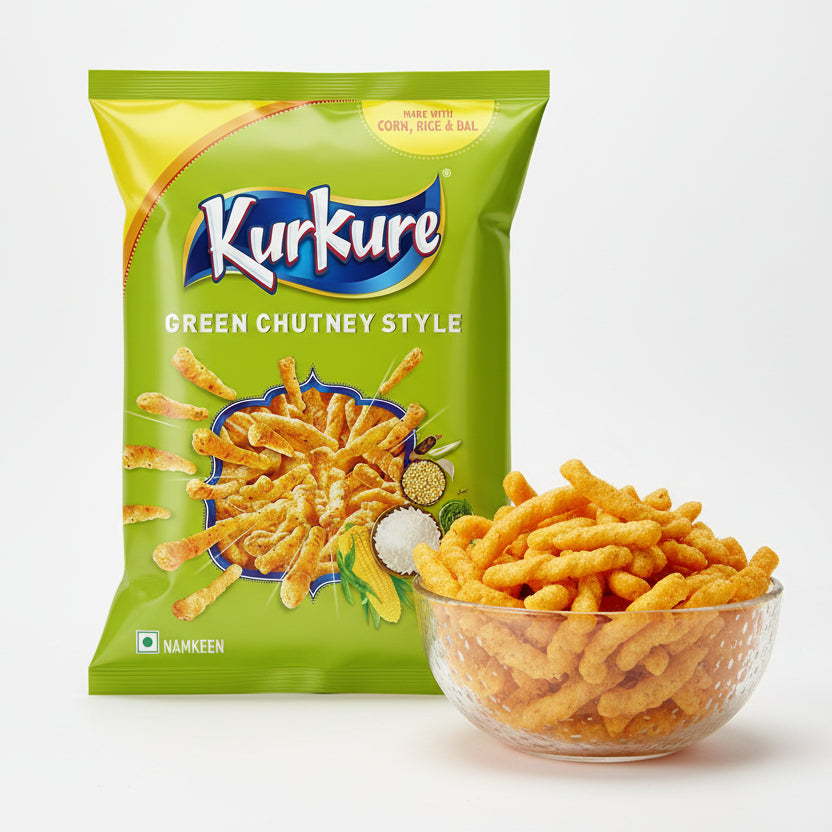 kurkure green chutney style