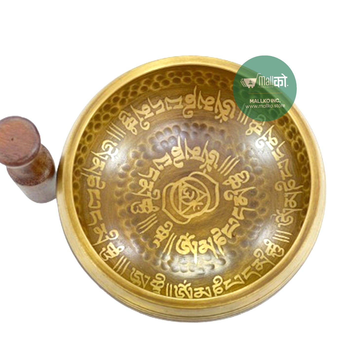 Singing Bowl Set for Meditation or Yoga