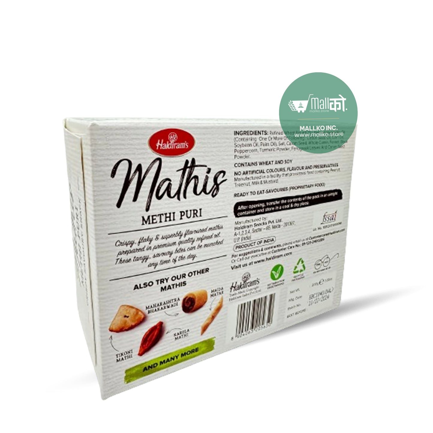 Haldiram's Mathis Methi Puri