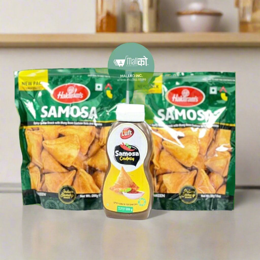 Haldirams Samosa With Chutney