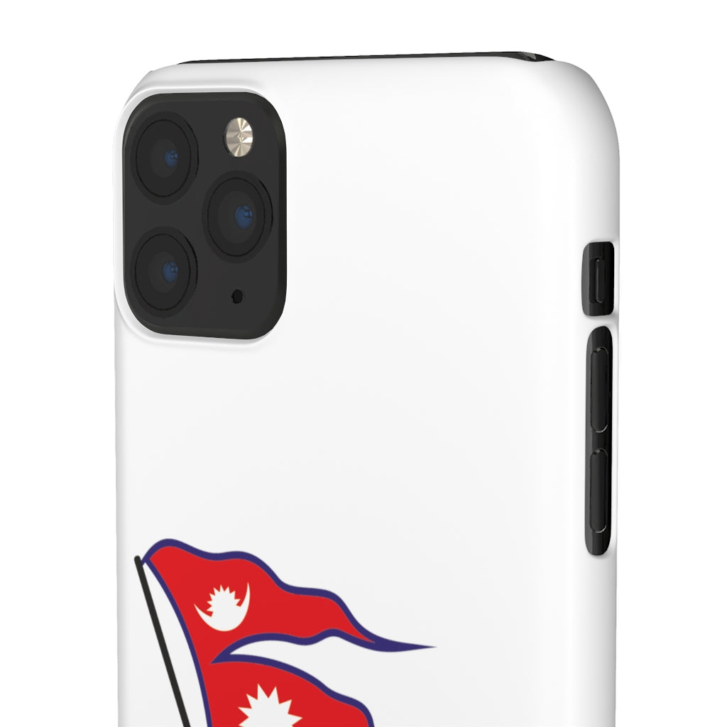Light weight snap Phone Case with Nepali Flag