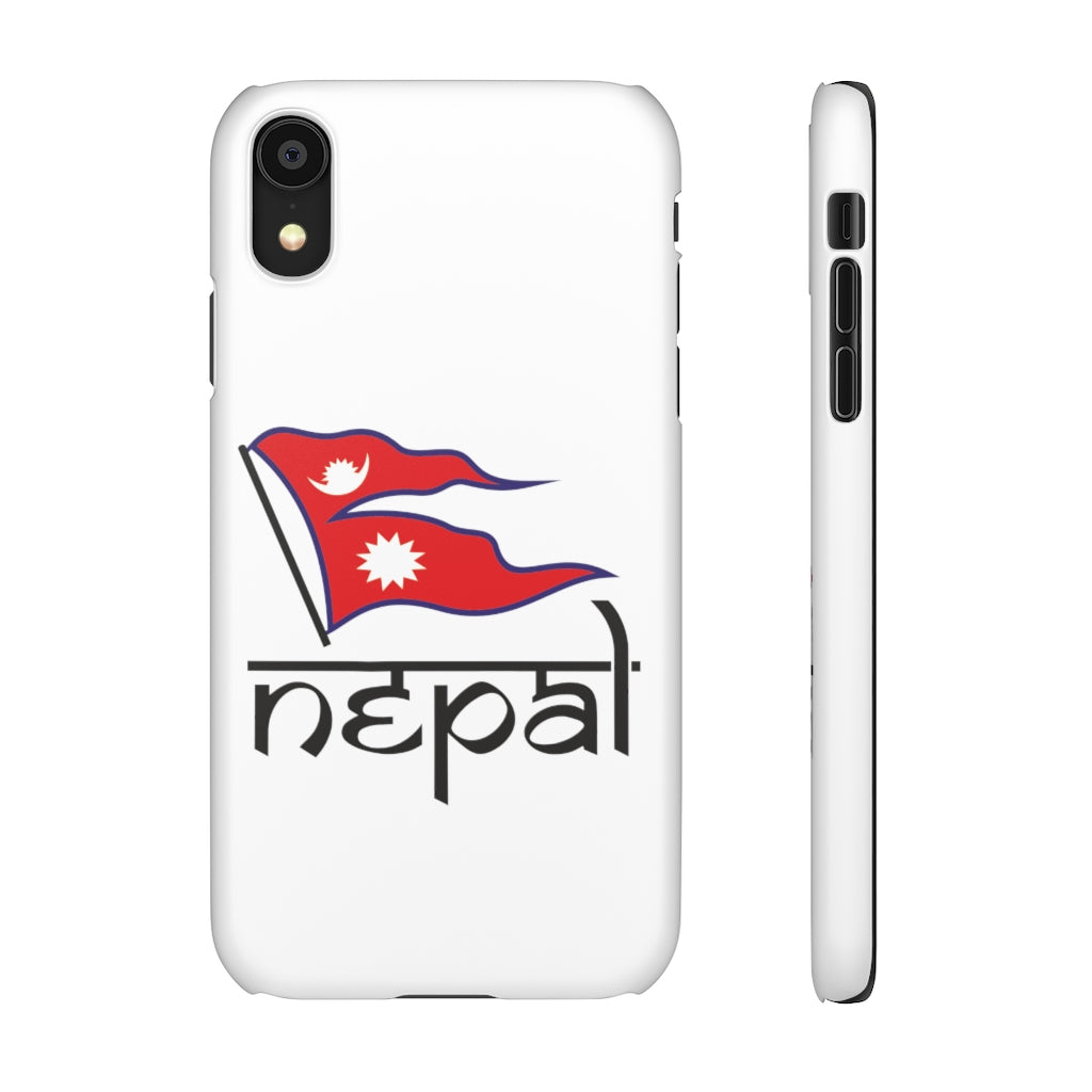 Light weight snap Phone Case with Nepali Flag