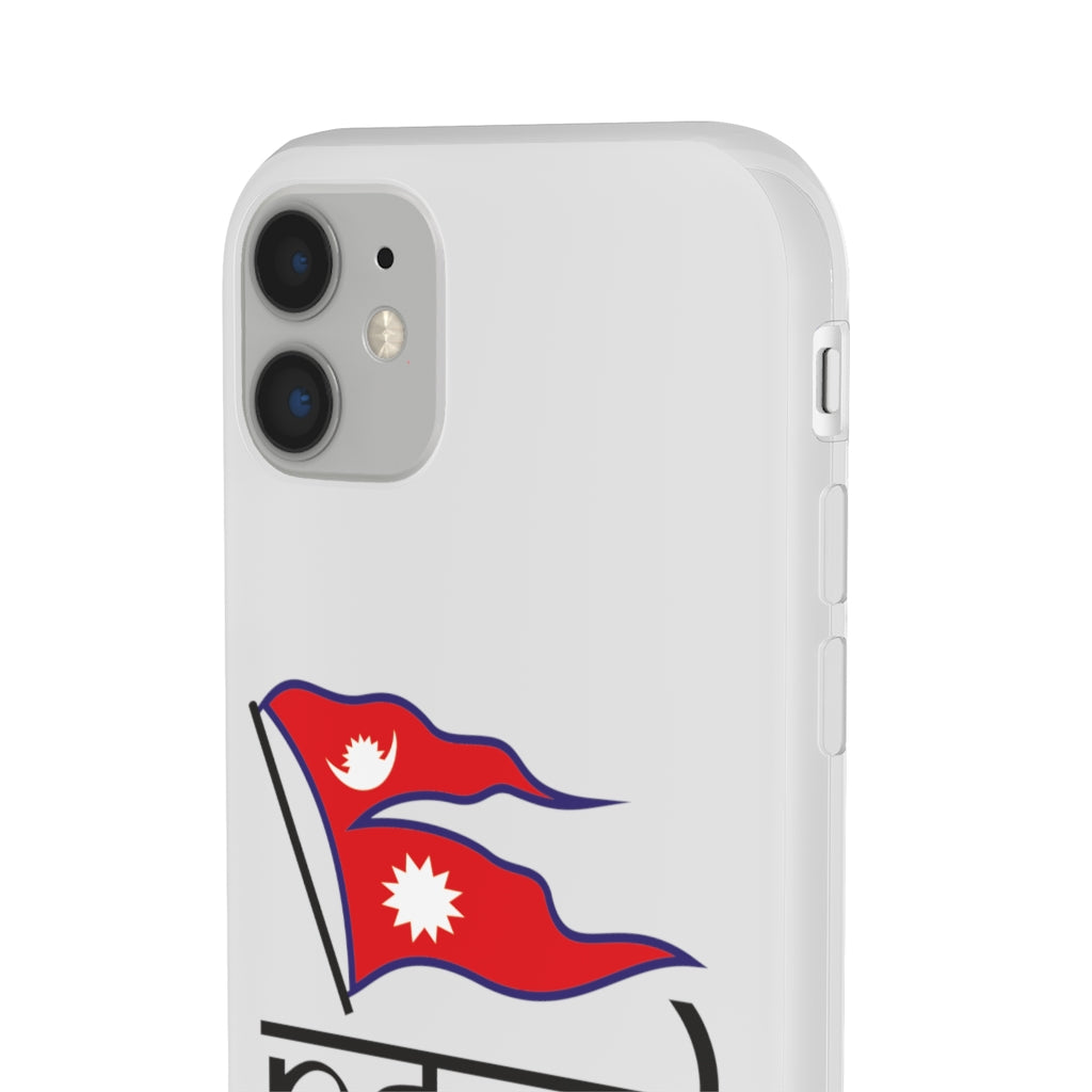 Flexi Phone Case with Nepali Flag