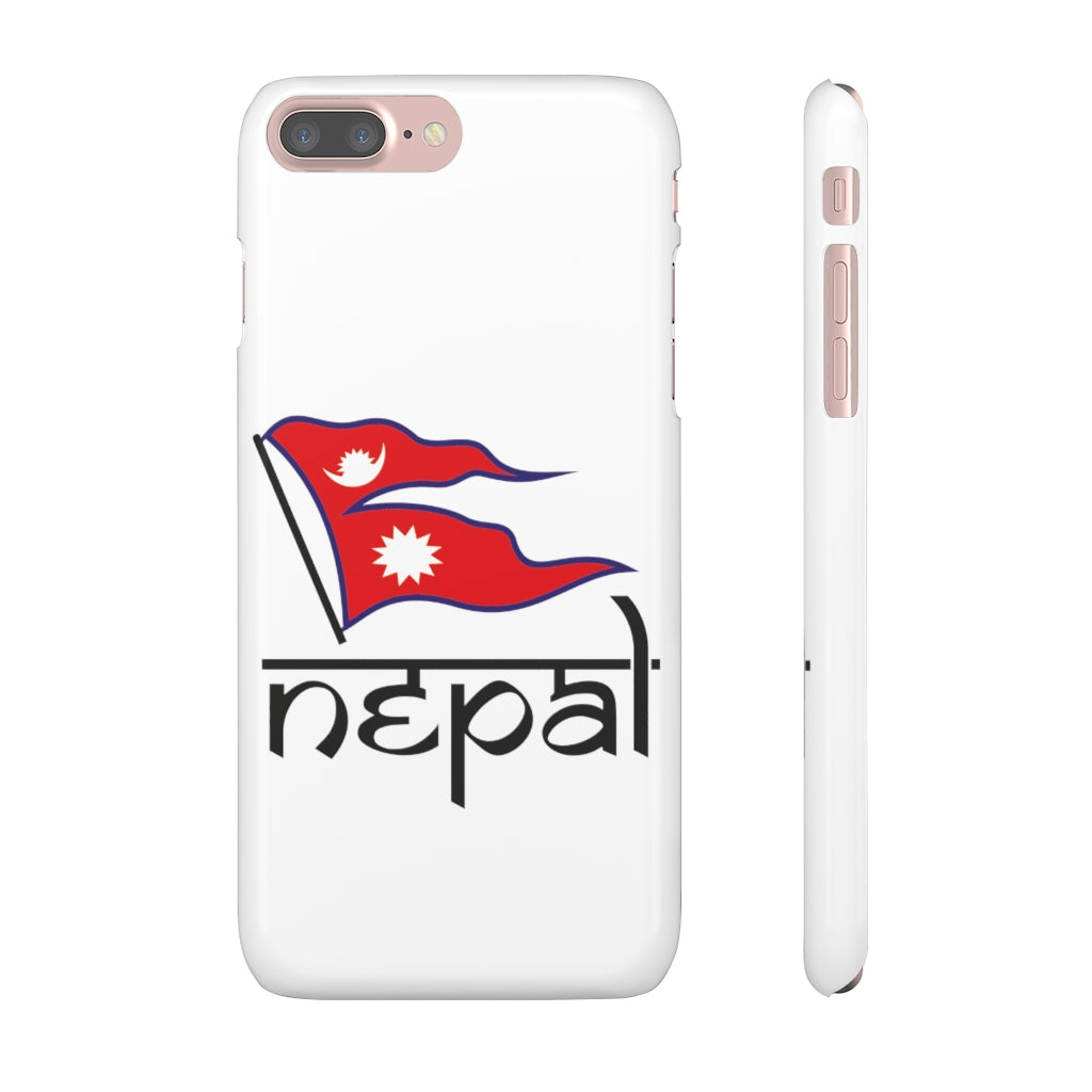 Light weight snap Phone Case with Nepali Flag