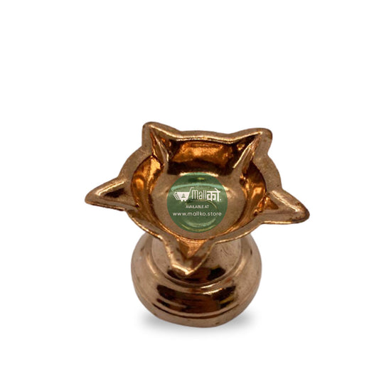 Copper Panchamukhi Diya