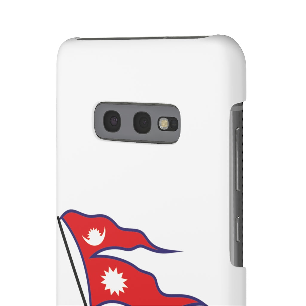 Light weight snap Phone Case with Nepali Flag