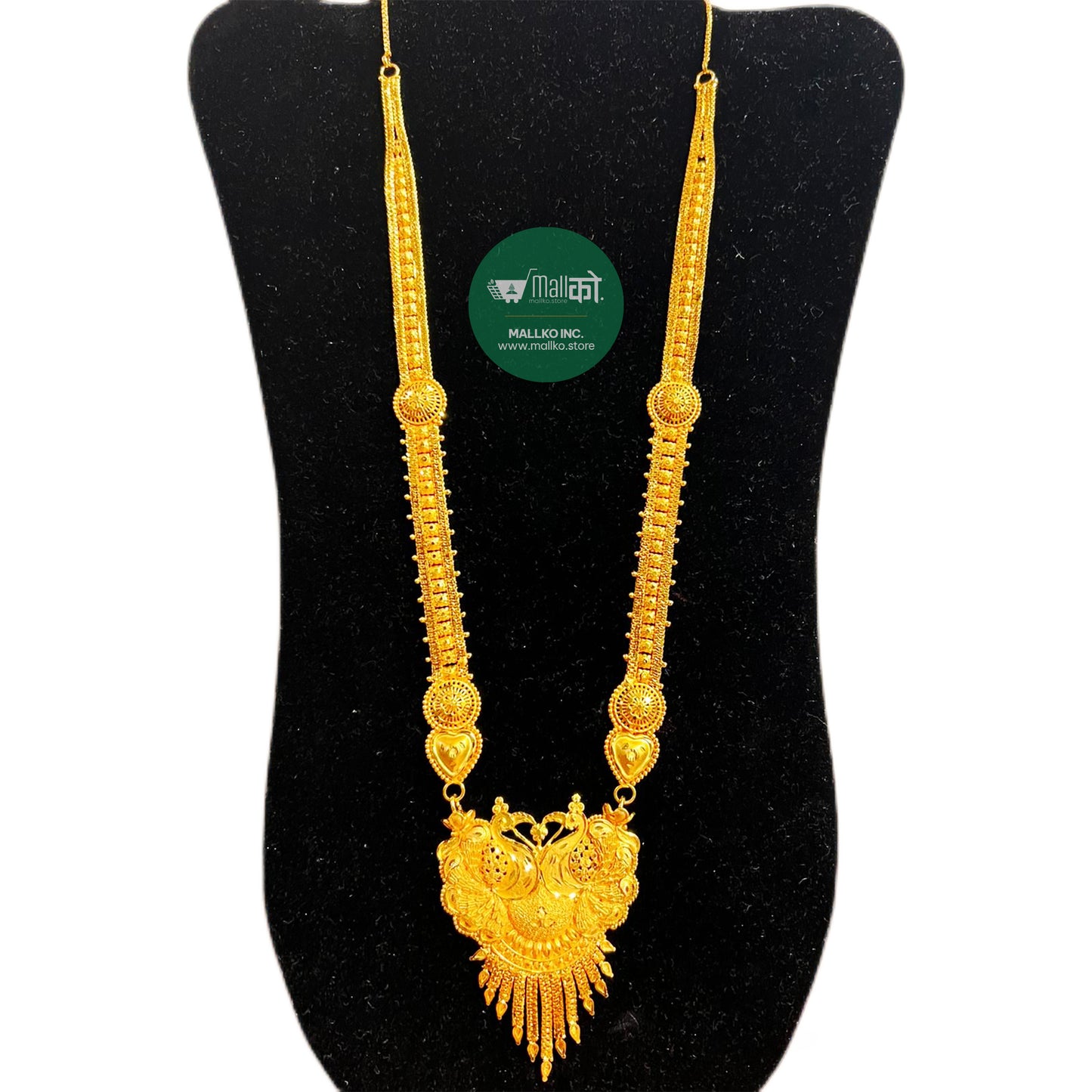 Gold Plated Rani Haar Necklace