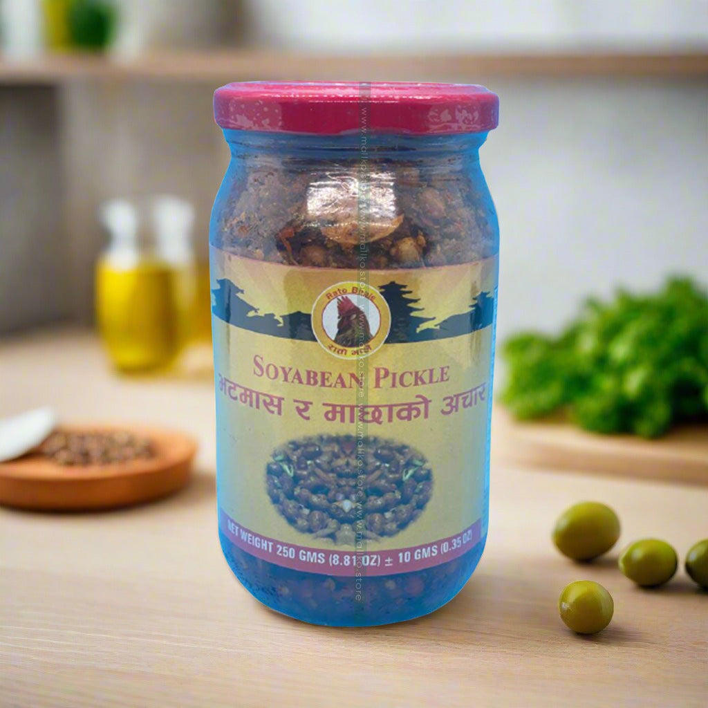 Soyabean Pickle With Fish