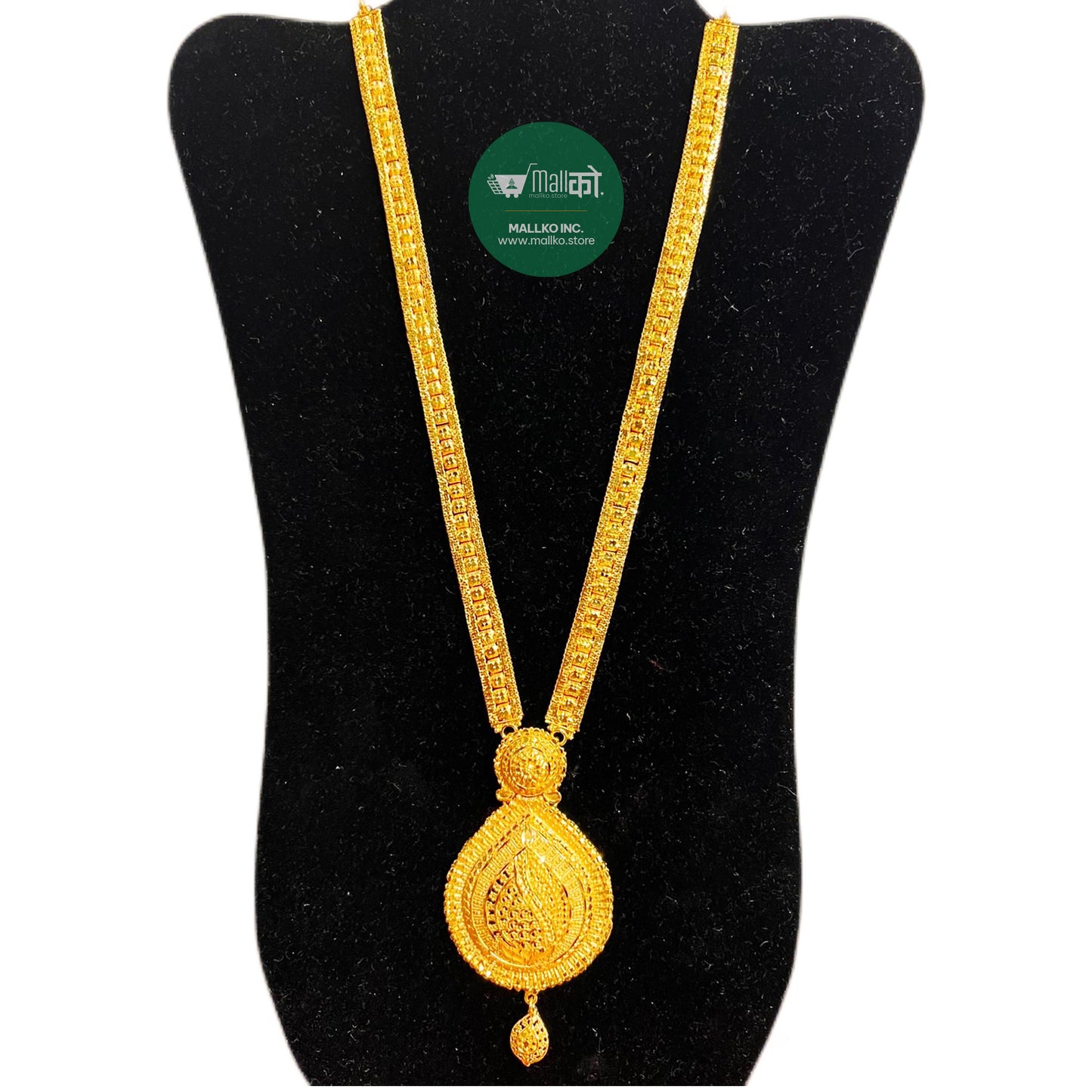 Gold Plated Rani Haar Necklace