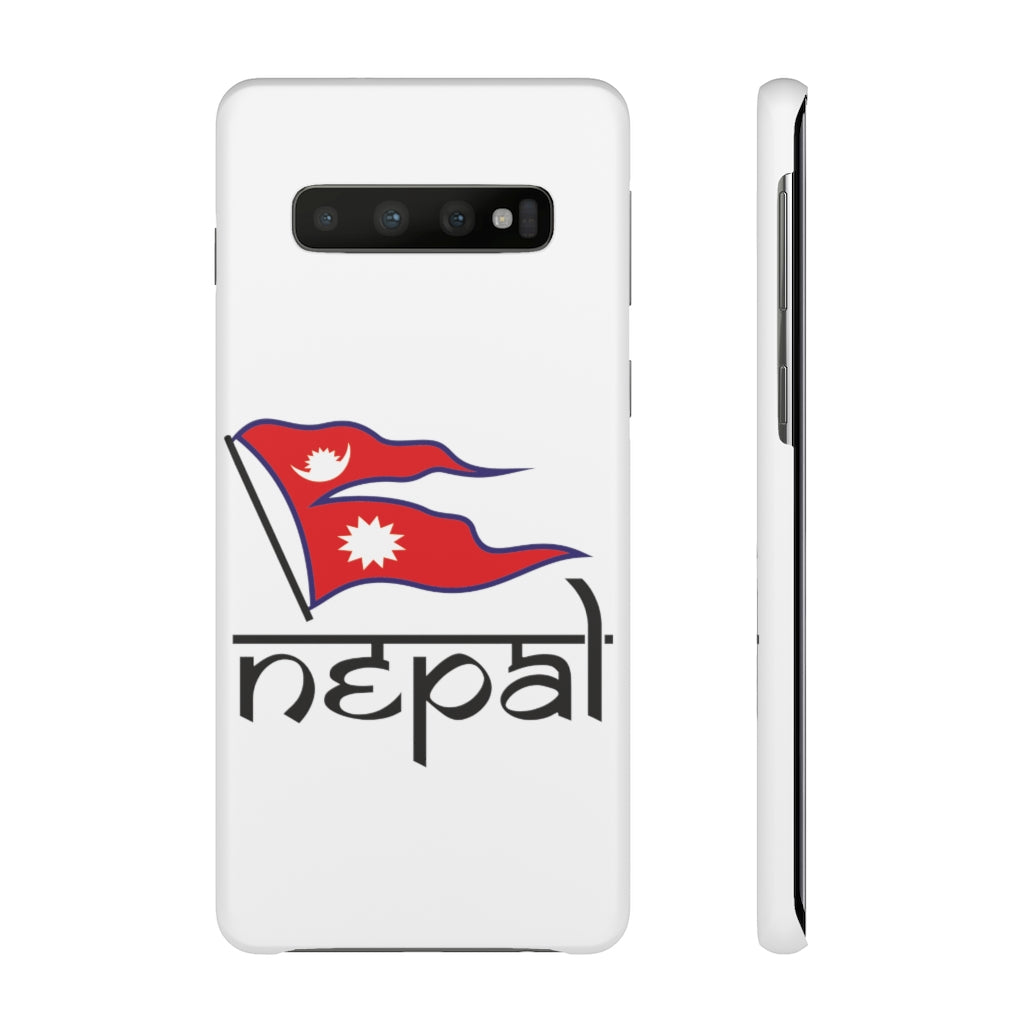 Light weight snap Phone Case with Nepali Flag