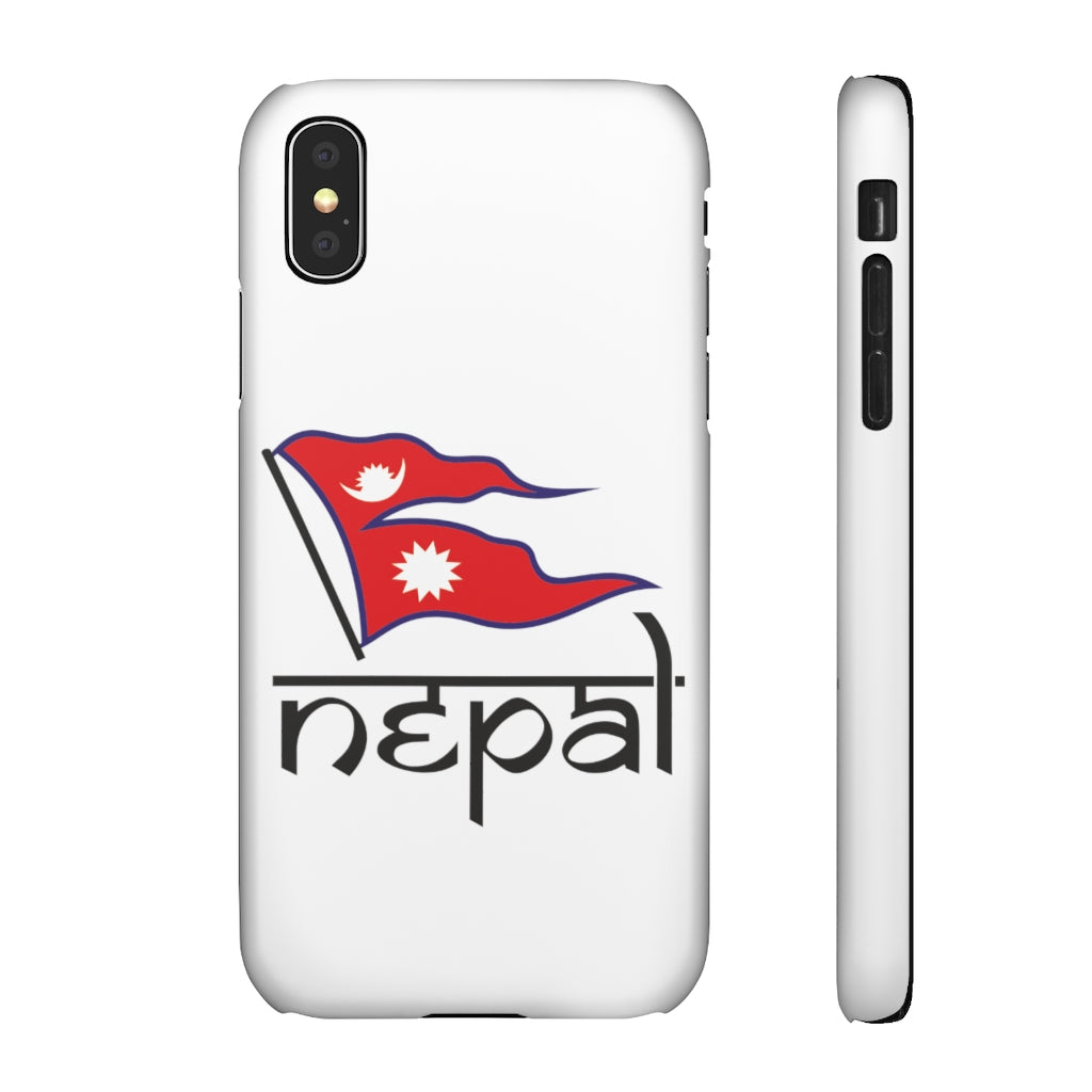 Light weight snap Phone Case with Nepali Flag