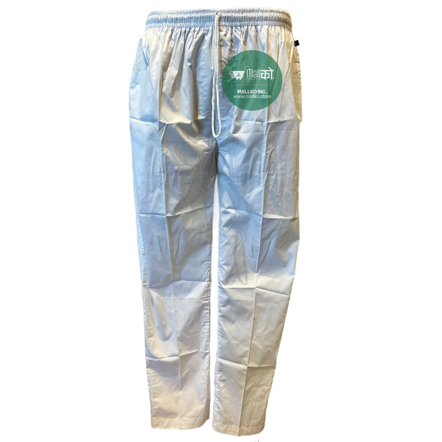 USMAN KURTA PANT SET (White/Cotton)
