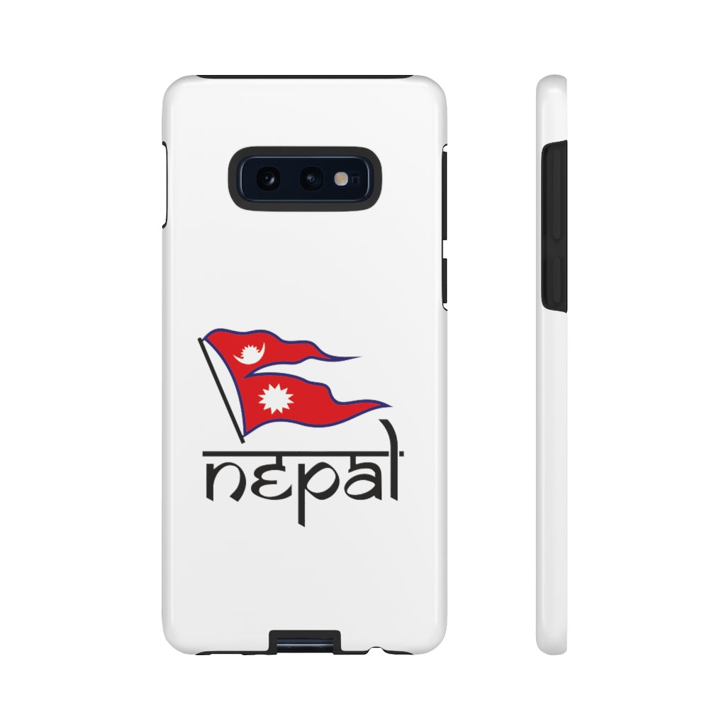 Nepali Flag printed Tough Premium Phone Case