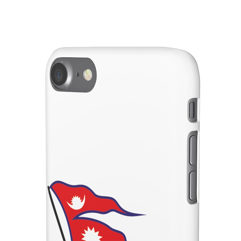 Light weight snap Phone Case with Nepali Flag
