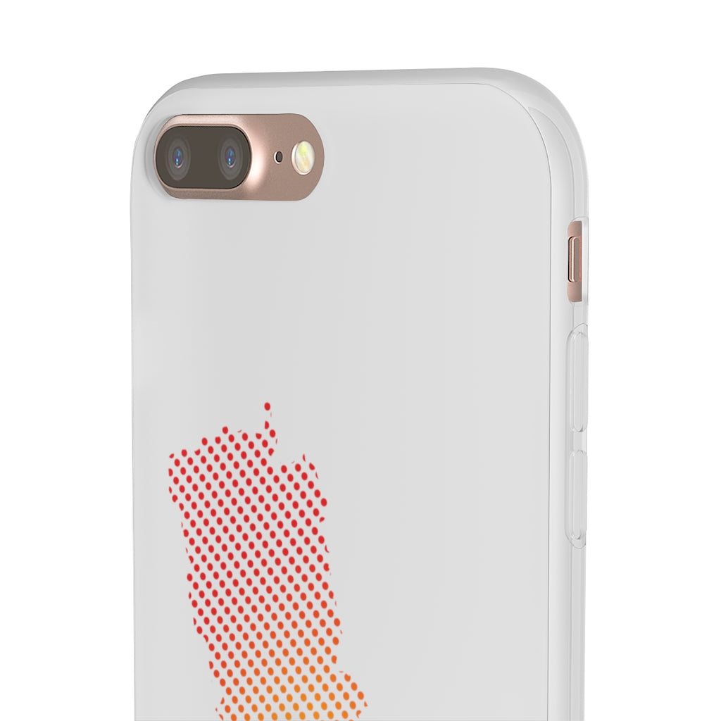 New Map of Nepal printed Flexi Phone Case