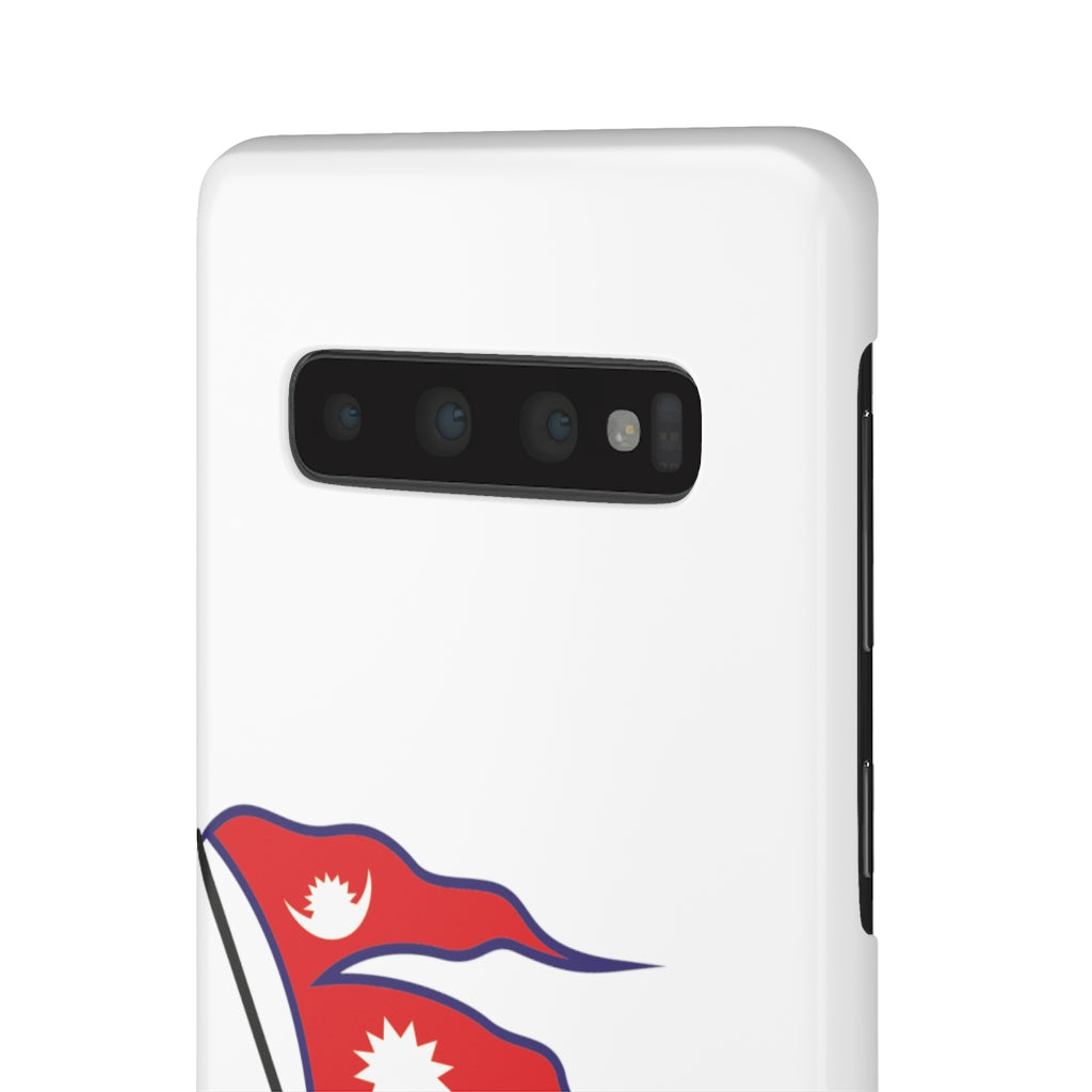 Light weight snap Phone Case with Nepali Flag