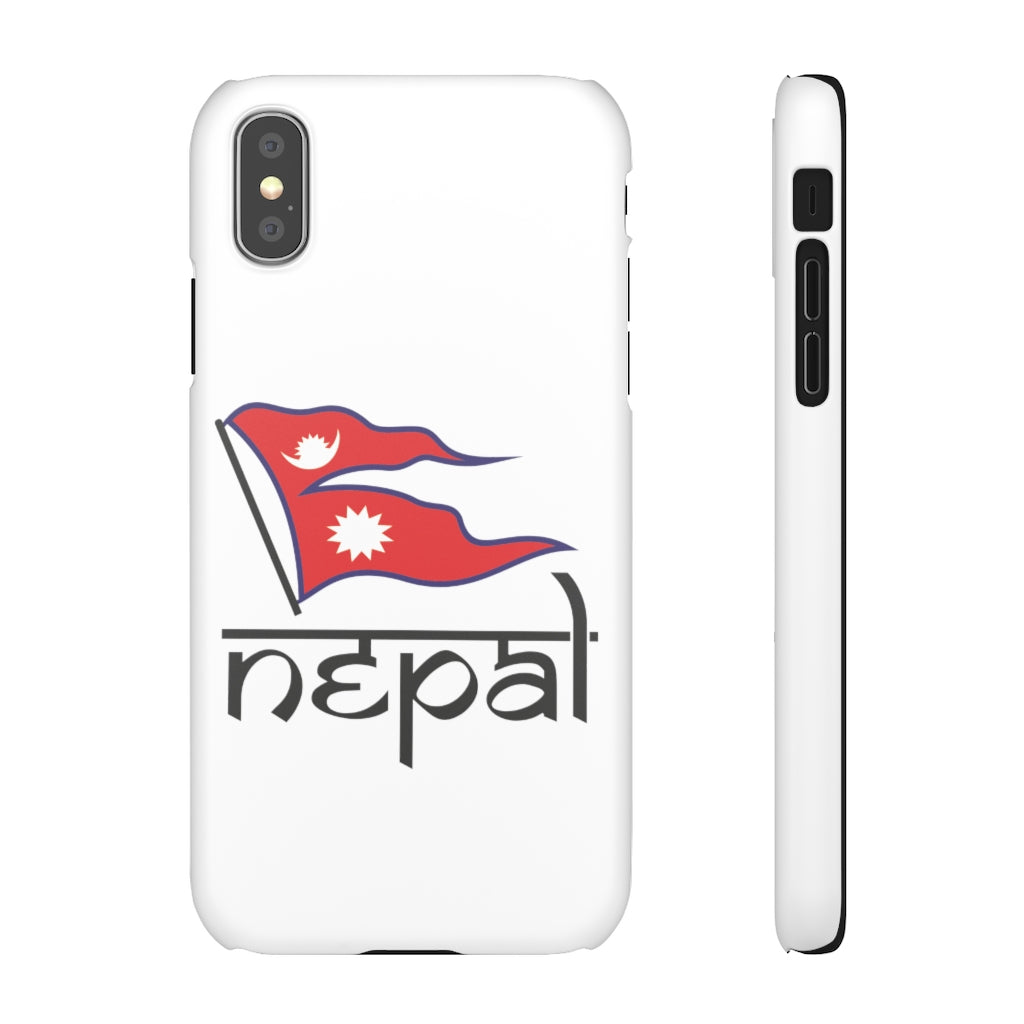 Light weight snap Phone Case with Nepali Flag