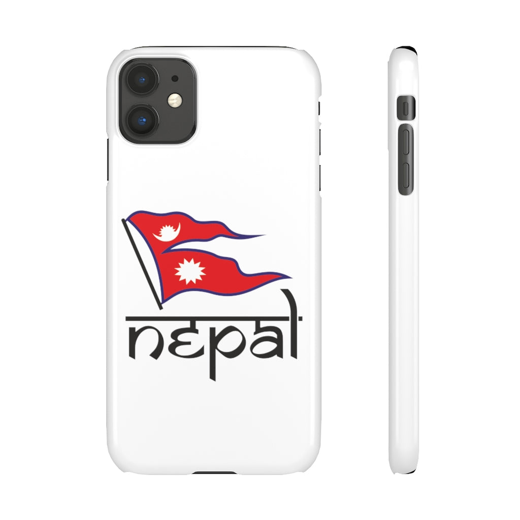 Light weight snap Phone Case with Nepali Flag