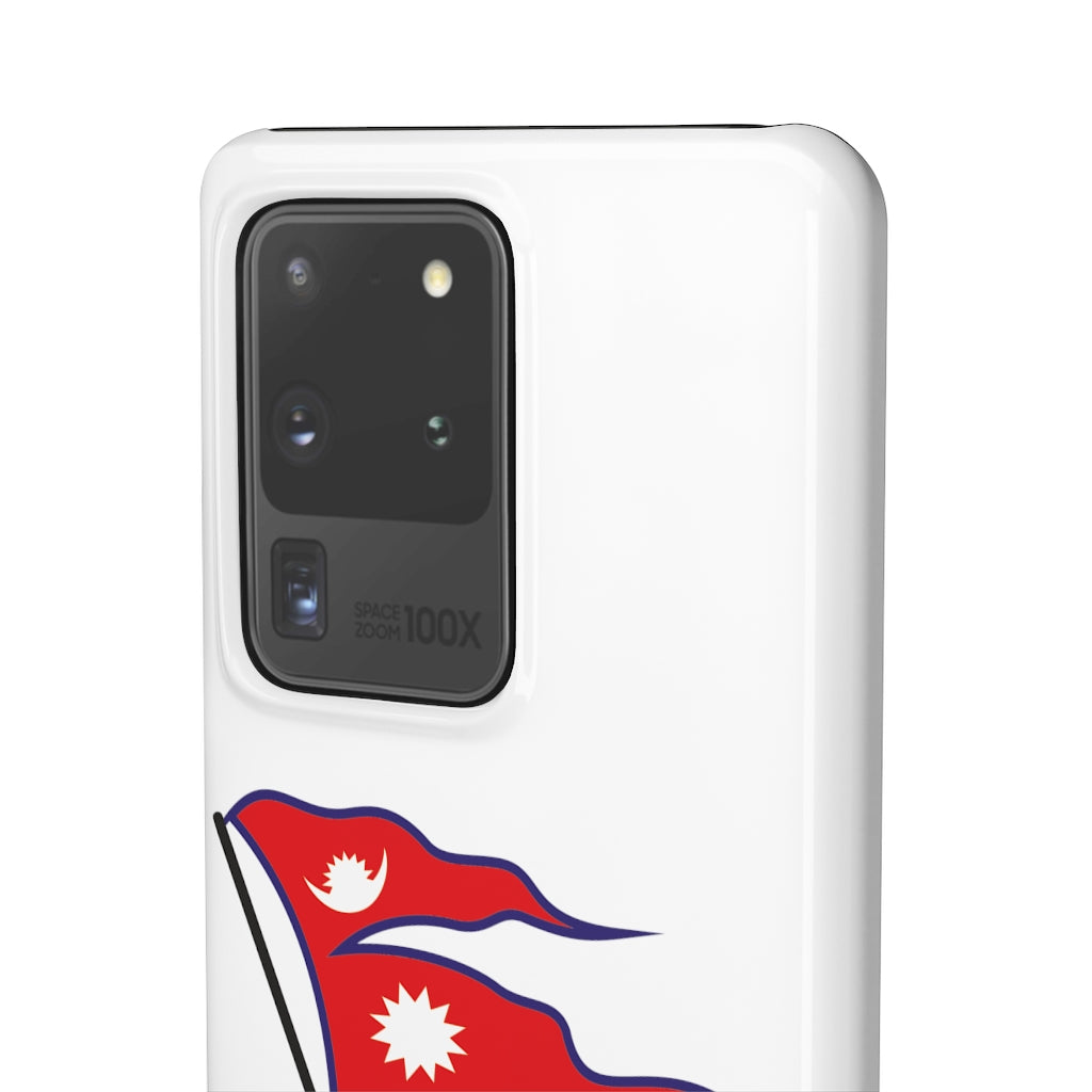 Light weight snap Phone Case with Nepali Flag